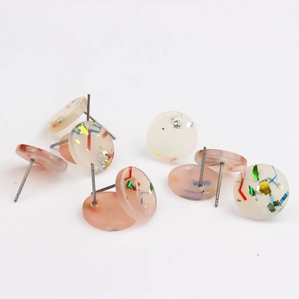 Acetate Resin Tortoiseshell Round Colorful Base Earrings Connector 13mm 10pcs/lot For DIY Earring Making Jewelry Accessories
Acetate Resin Tortoiseshell Round Colorful Base Earrings Connector 13mm 10pcs/lot For DIY Earring Making Jewelry Accessories
