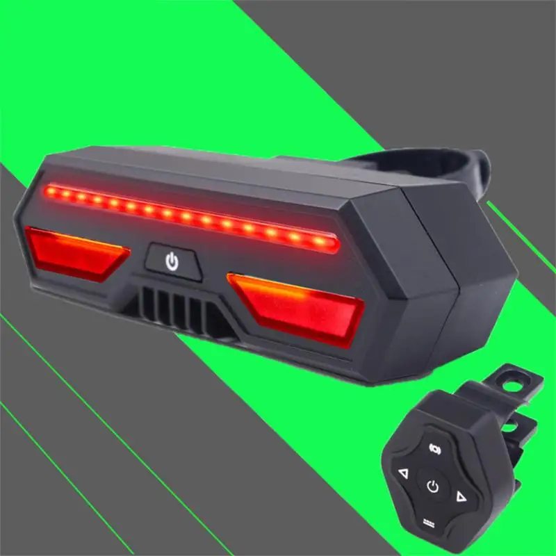 Задний фонарь для велосипеда, противоударный предупреждающий фонарь для руля с USB-зарядкой и защитой от дождя, с беспроводным пультом диста... 
Задний фонарь для велосипеда, противоударный предупреждающий фонарь для руля с USB-зарядкой и защитой от дождя, с беспроводным пультом диста...