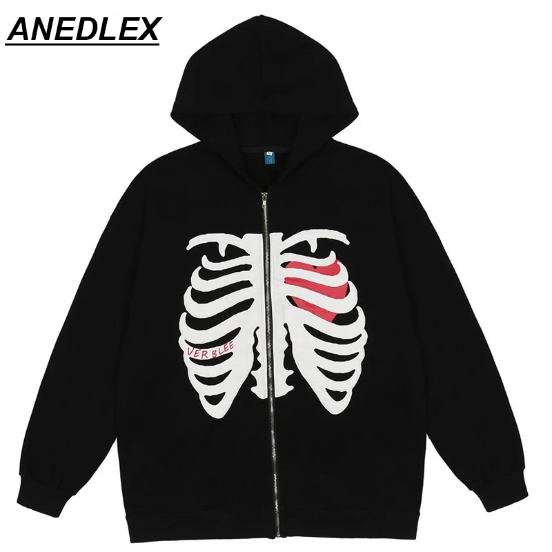 Мужская модная куртка, куртка со скелетом, осеннее пальто 2021, Женская хлопковая Повседневная куртка с капюшоном в стиле Харадзюку, черная ве...
Мужская модная куртка, куртка со скелетом, осеннее пальто 2021, Женская хлопковая Повседневная куртка с капюшоном в стиле Харадзюку, черная ве...