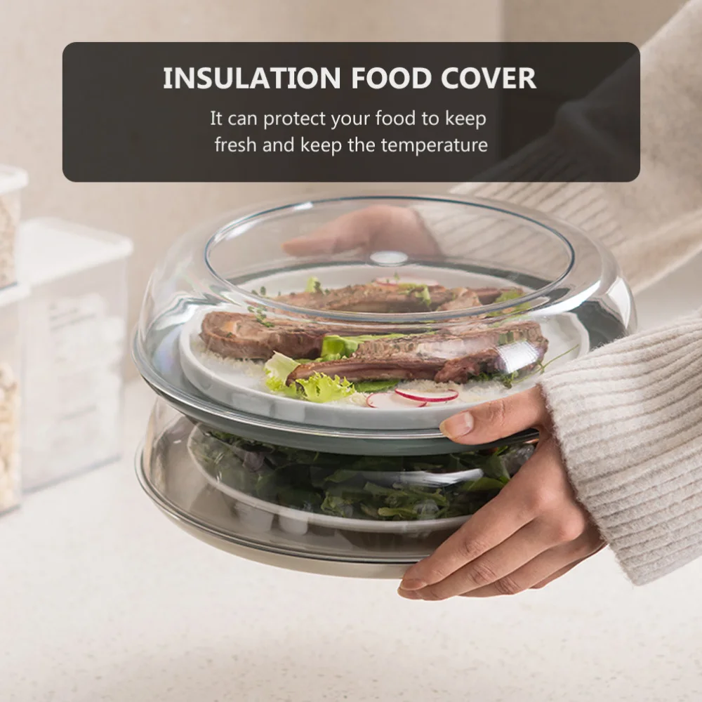 1pc Stackable Dish Cover Kitchen Food Heat Preservation Cover Cover
1pc Stackable Dish Cover Kitchen Food Heat Preservation Cover Cover
