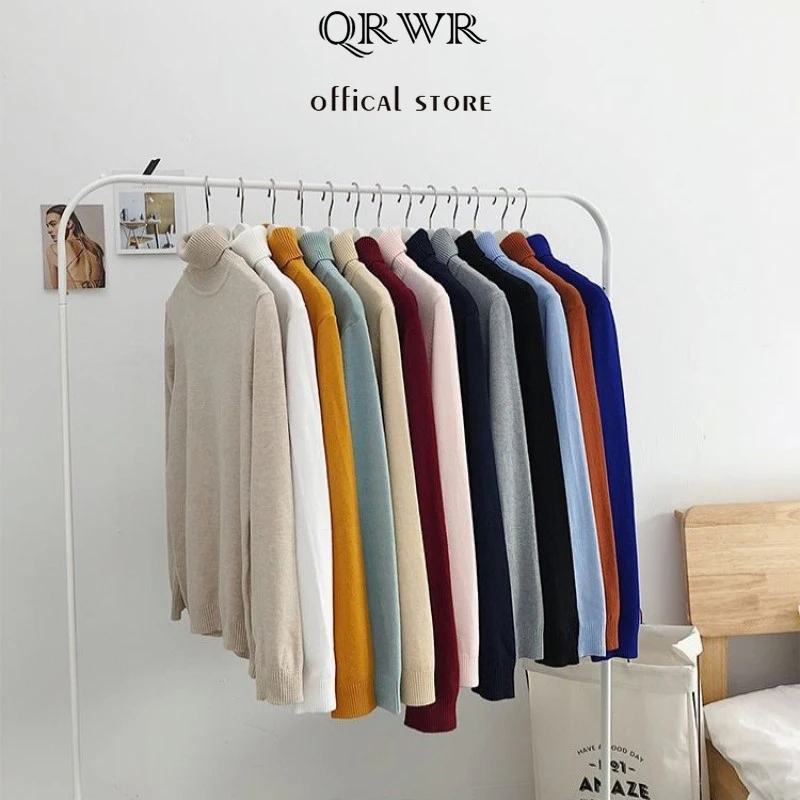 QRWR 2020 Autumn Winter New Turtleneck Men Sweater Couple Outfit Casual Solid Color Pullover Fashion Slim Fit Clothes Sweaters
QRWR 2020 Autumn Winter New Turtleneck Men Sweater Couple Outfit Casual Solid Color Pullover Fashion Slim Fit Clothes Sweaters