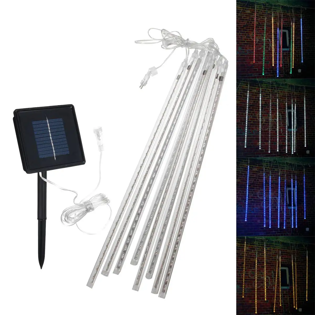 8PCS 50cm LED Solar Light Strings Shower Rain Lights Solar Powered LED Meteor Shower Rain Garden Tree HoliDay Light
8PCS 50cm LED Solar Light Strings Shower Rain Lights Solar Powered LED Meteor Shower Rain Garden Tree HoliDay Light