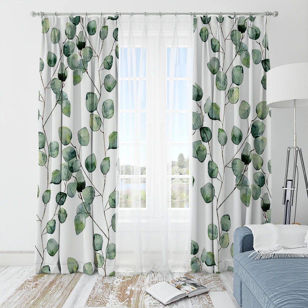 Shading BlackoutTropical Leaves Curtains For Bedroom Window Treatment Curtains for Living Room Custom Made
Shading BlackoutTropical Leaves Curtains For Bedroom Window Treatment Curtains for Living Room Custom Made
