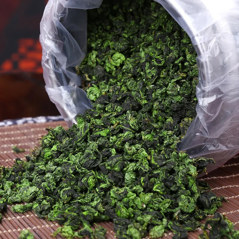 

2021 Chinese Anxi Tie Guan Yin HuangDan Oolong Tea 250g/bag Ti Kuan Yin Tea Fresh Natural Organic TiGuanin Green Oolong Tea