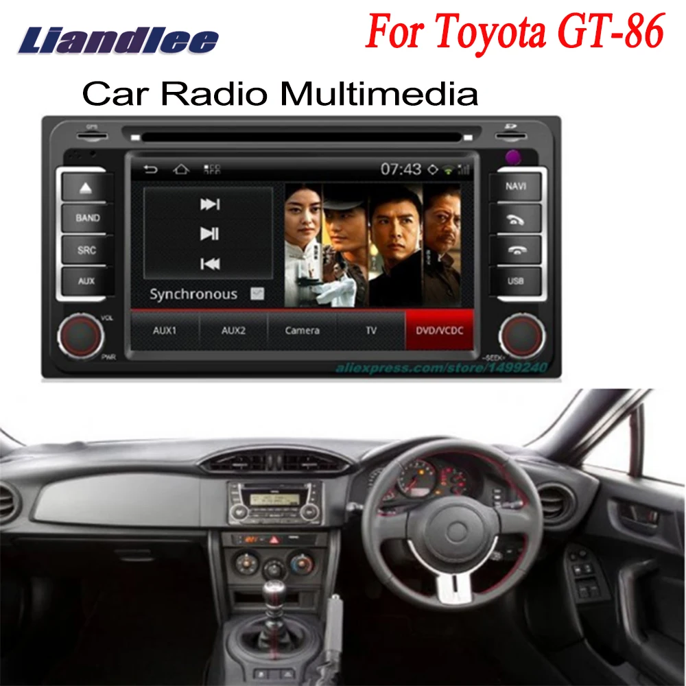 Liandlee For Toyota GT-86 2012~2013 2 Din Car Android GPS Navi Navigation Maps Radio CD DVD Player Audio Stereo OBD2 TV Video 
Liandlee For Toyota GT-86 2012~2013 2 Din Car Android GPS Navi Navigation Maps Radio CD DVD Player Audio Stereo OBD2 TV Video