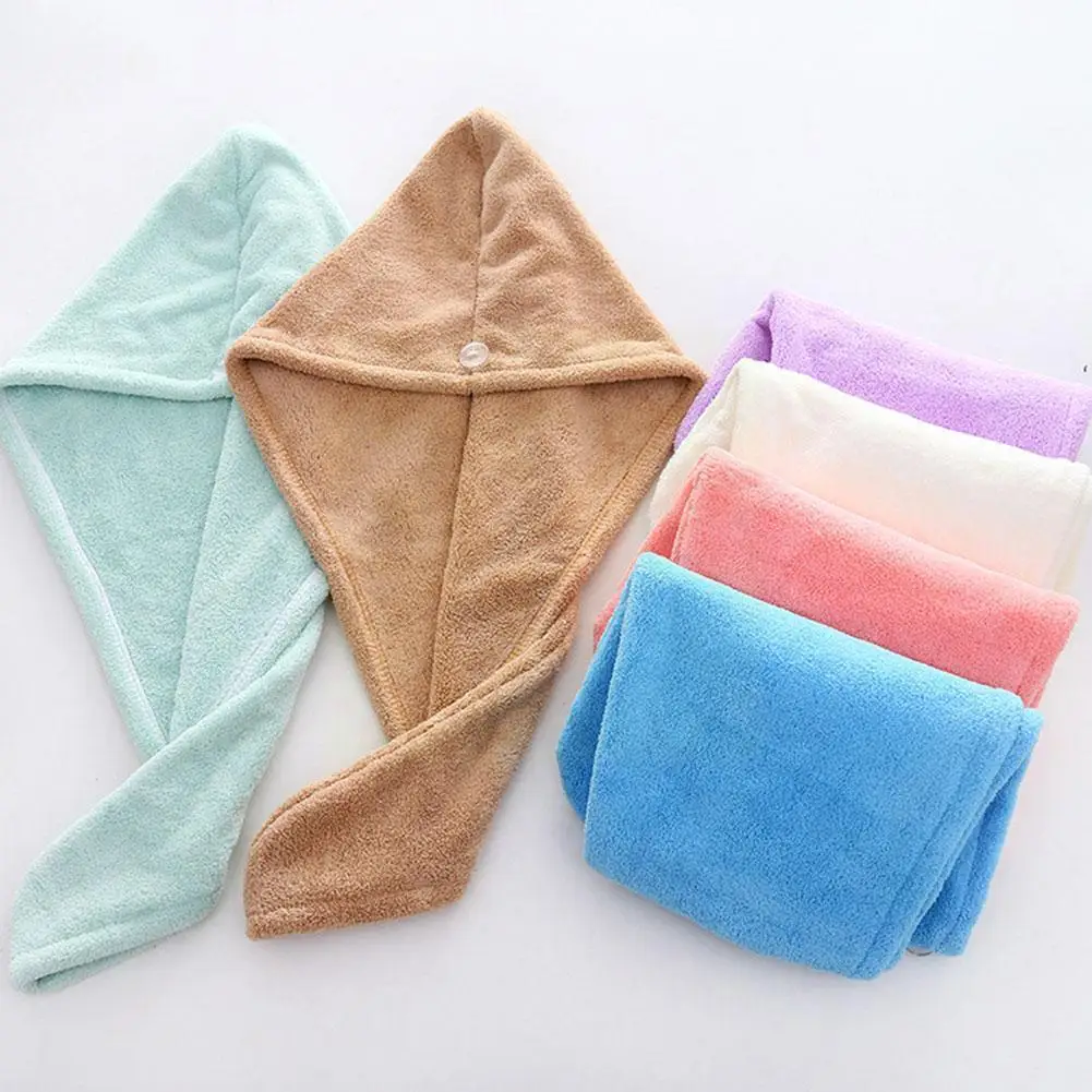1pc Microfiber Hair Fast Drying Dryer Towel Bath Wrap Household Quick Drying Tool Turban Dry Quick Bath Hat Lady Cap Towel S0h8
1pc Microfiber Hair Fast Drying Dryer Towel Bath Wrap Household Quick Drying Tool Turban Dry Quick Bath Hat Lady Cap Towel S0h8