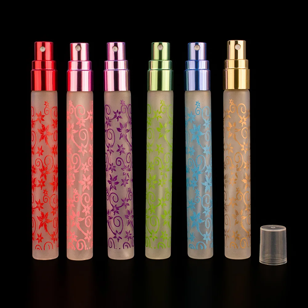 10/30pcs 10ml Perfume Atomizer Travel Frosted Print Glass Empty Aromatic Fragrance Fine Mist Spray Perfume Bottles Atomizers
10/30pcs 10ml Perfume Atomizer Travel Frosted Print Glass Empty Aromatic Fragrance Fine Mist Spray Perfume Bottles Atomizers