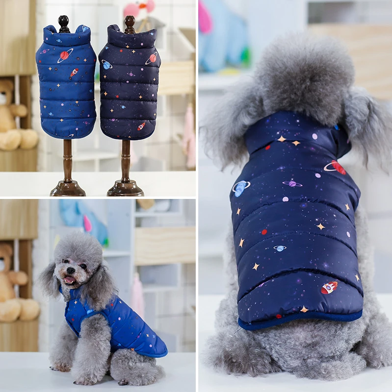 Universe Winter Pet Dog Clothes Warm For Small Dogs Pets Puppy Costume Bulldog Outfit Coat Waterproof Jacket Chihuahua Clothing
Universe Winter Pet Dog Clothes Warm For Small Dogs Pets Puppy Costume Bulldog Outfit Coat Waterproof Jacket Chihuahua Clothing