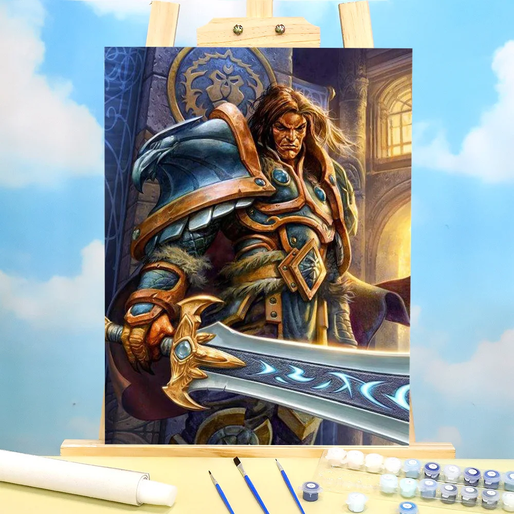 Картина по номерам World Of Warcraft, набор для рисования акриловыми красками 40*50
Картина по номерам World Of Warcraft, набор для рисования акриловыми красками 40*50