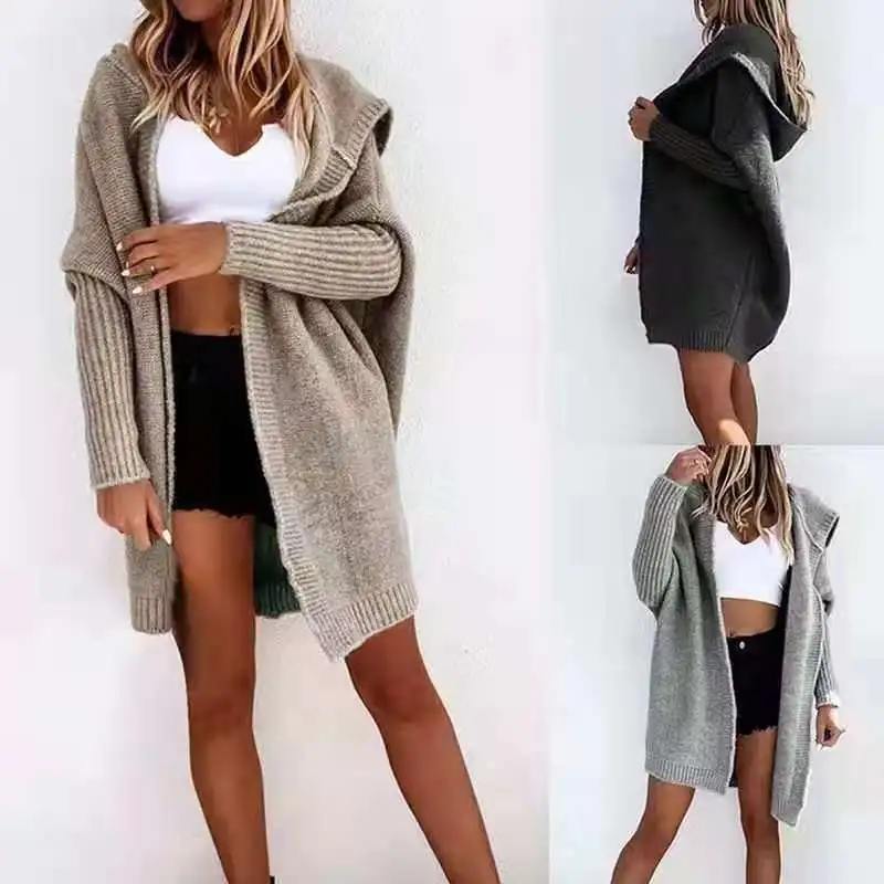 2022 Autumn And Winter Oversized Loose Retro Sweater Jacket Women's Mid-length Knitted Cardigan Outerwear New
2022 Autumn And Winter Oversized Loose Retro Sweater Jacket Women's Mid-length Knitted Cardigan Outerwear New