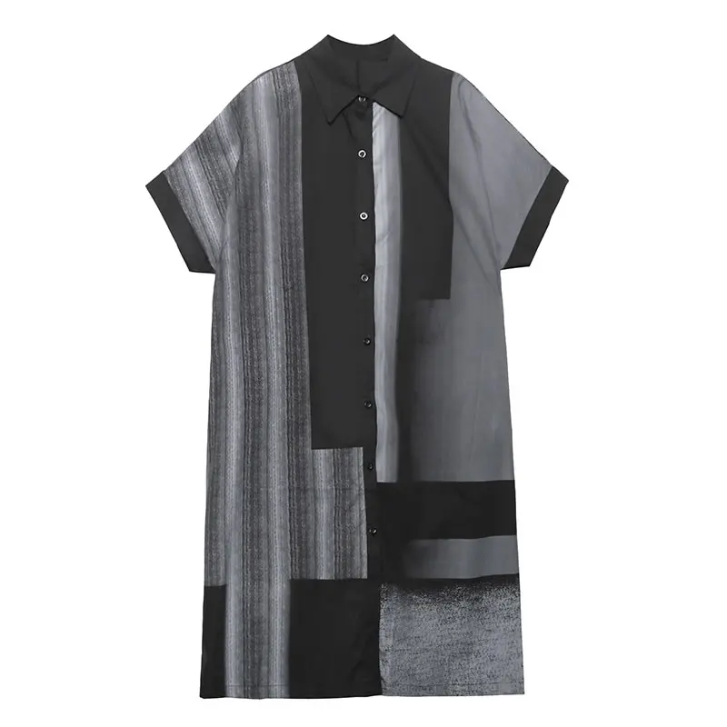 XITAO Irregular Plus Size Dress Fashion New Pocket Pocket Goddess Fan 2020 Summer Print Striped Minority Loose Dress ZP1071
XITAO Irregular Plus Size Dress Fashion New Pocket Pocket Goddess Fan 2020 Summer Print Striped Minority Loose Dress ZP1071