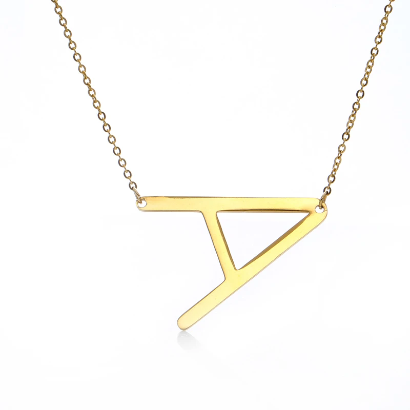26 A-Z Letter Initial Name Pendant Female Gold Color Minimalist Statement Big Alphabet Letter Necklaces For Women Jewelry Gift
26 A-Z Letter Initial Name Pendant Female Gold Color Minimalist Statement Big Alphabet Letter Necklaces For Women Jewelry Gift