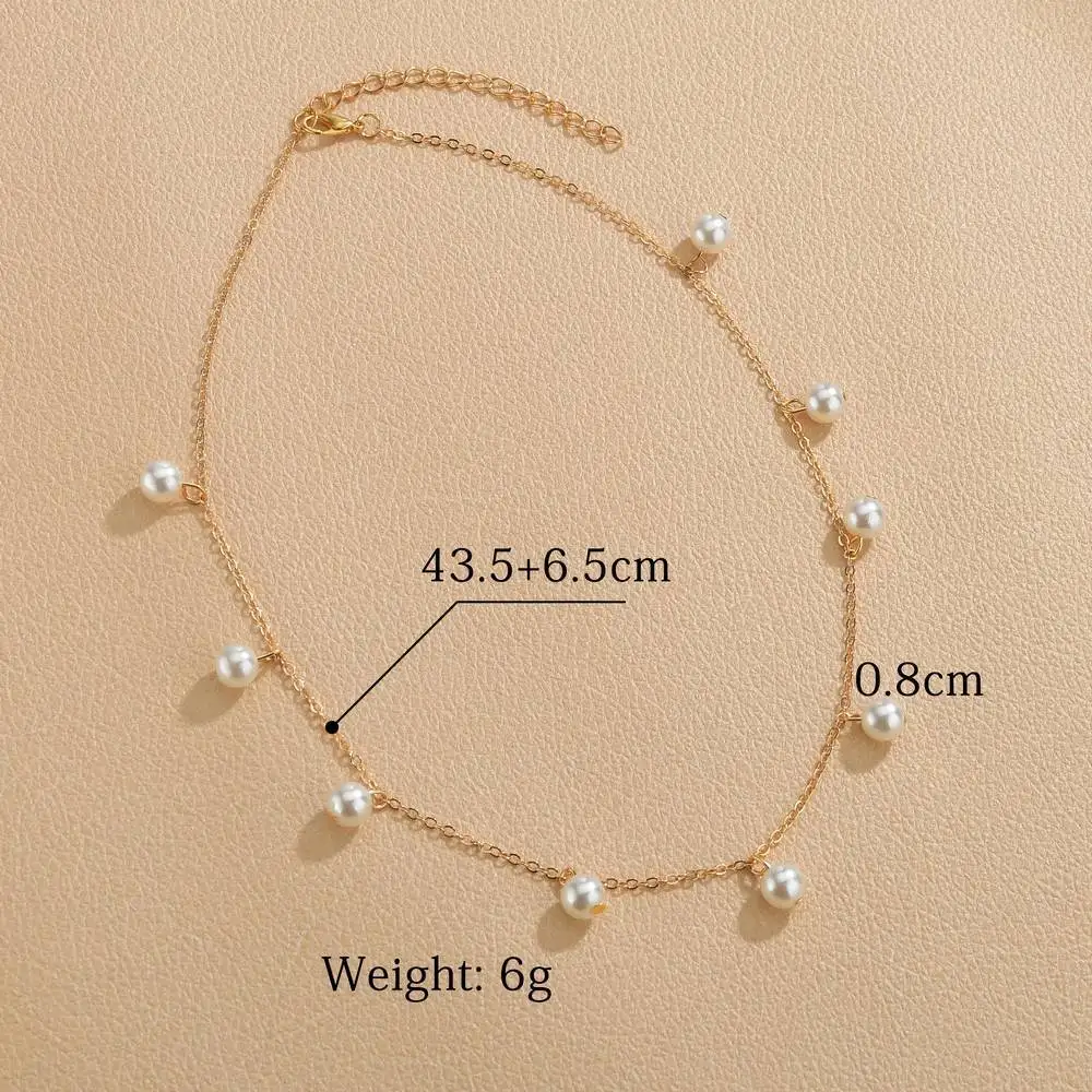 Streetwear Gothic Style Pearl Chain Choker Necklace on The Neck Beads Chain Jewelry Collar for Girl Chocker Kpop Neck Decoration
Streetwear Gothic Style Pearl Chain Choker Necklace on The Neck Beads Chain Jewelry Collar for Girl Chocker Kpop Neck Decoration