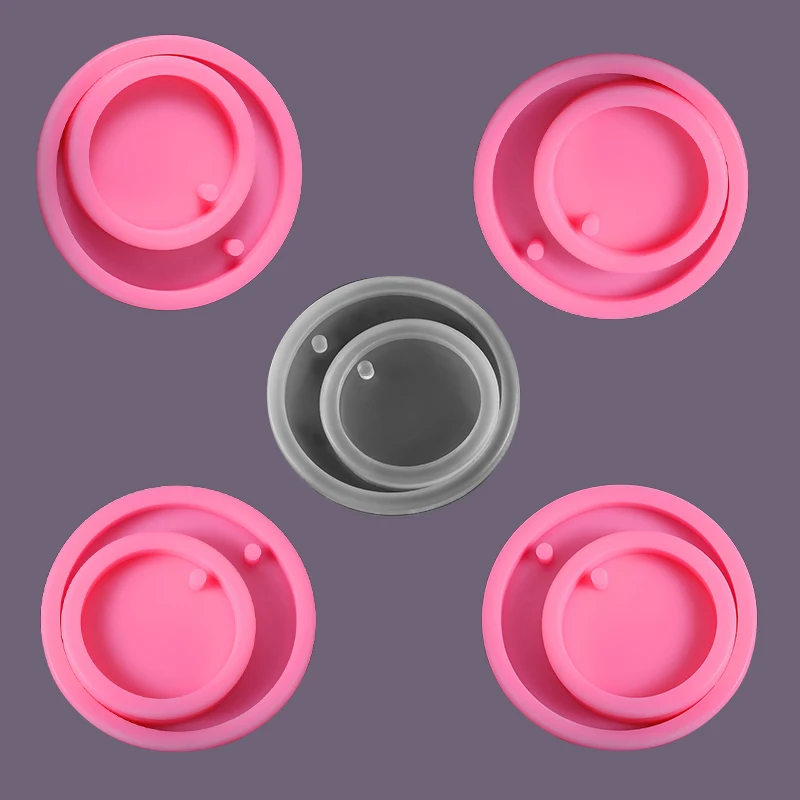 Silicone Round Shape Pendant Earring Resin Mould DIY Dog Tag Keychain Resin Casting Mold for DIY Jewelry Making Finding Tools
Silicone Round Shape Pendant Earring Resin Mould DIY Dog Tag Keychain Resin Casting Mold for DIY Jewelry Making Finding Tools