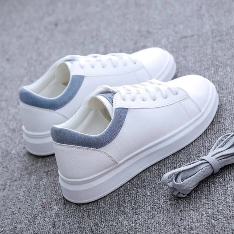 Women Sneakers Fashion Casual Shoes Breathable PU Leather White Vulcanize for Female Platform
Women Sneakers Fashion Casual Shoes Breathable PU Leather White Vulcanize for Female Platform