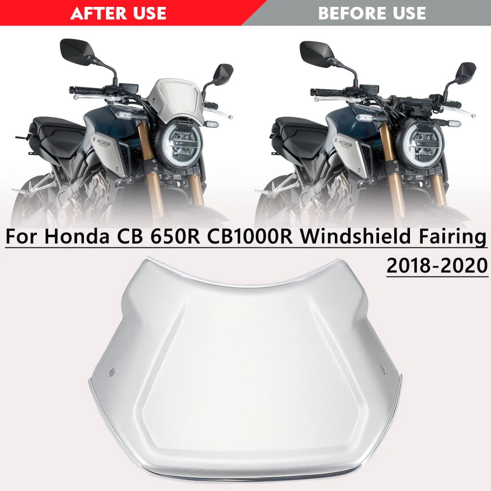 Motorcycle Accessories Deflector Windshield For Honda CB 650R CB650R 2019 2020 CB1000R CB 1000 R Windshield Fairing 2018-2020
Motorcycle Accessories Deflector Windshield For Honda CB 650R CB650R 2019 2020 CB1000R CB 1000 R Windshield Fairing 2018-2020