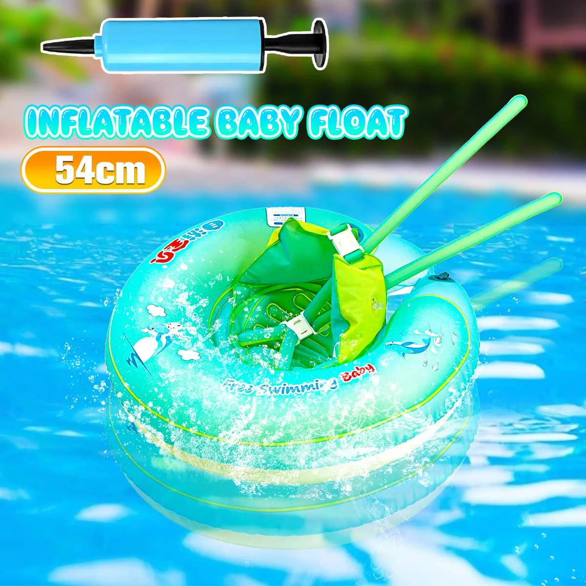 Double-decked Safety Inflatable Infant Kids Swimming Pool Rings Baby Seat Float Swim Ring Water Toys Swim Circle for Kids
Double-decked Safety Inflatable Infant Kids Swimming Pool Rings Baby Seat Float Swim Ring Water Toys Swim Circle for Kids