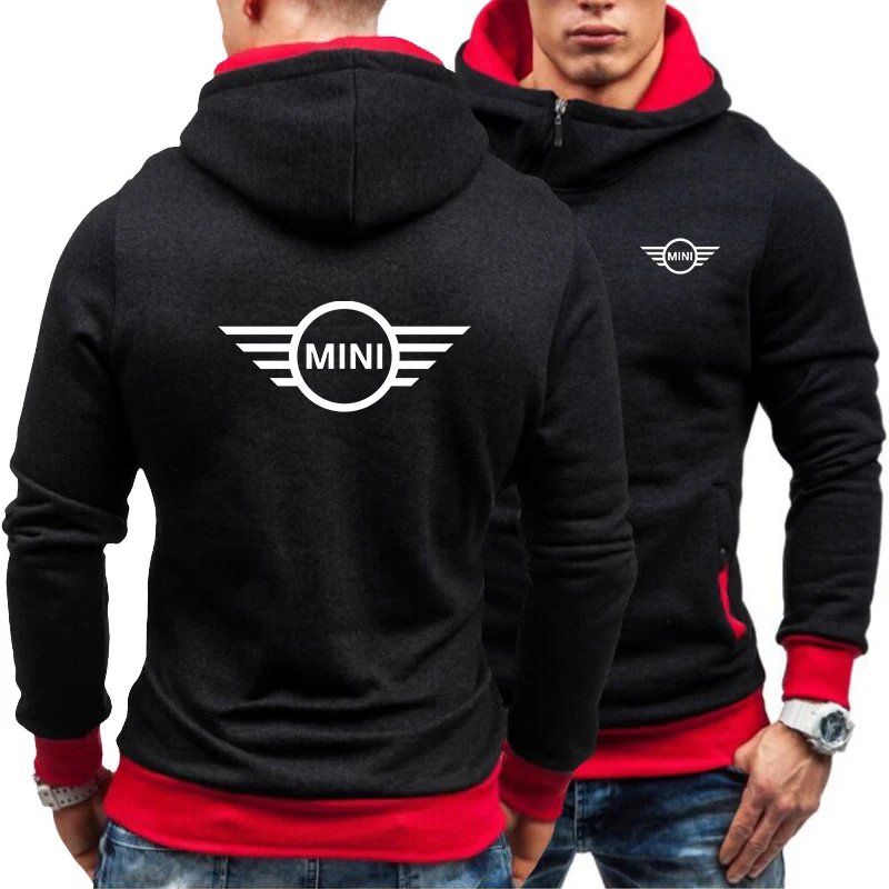 2021 spring and autumn new men's MINI car logo tide brand printed hoodie casual sports sweater pocket zipper pullover hoodie 
2021 spring and autumn new men's MINI car logo tide brand printed hoodie casual sports sweater pocket zipper pullover hoodie