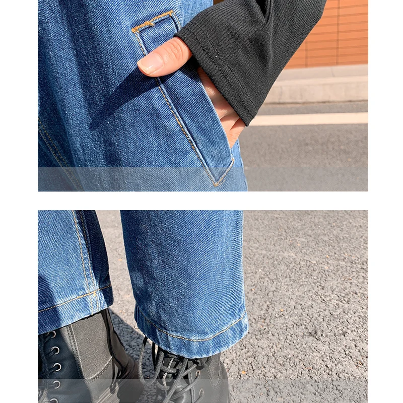 Plus Size 4XL Women's Overalls 2021 Spring Loose Women Denim Suspender All-Match Jean Jumpsuits Blue Ladies Overall KE887
Plus Size 4XL Women's Overalls 2021 Spring Loose Women Denim Suspender All-Match Jean Jumpsuits Blue Ladies Overall KE887