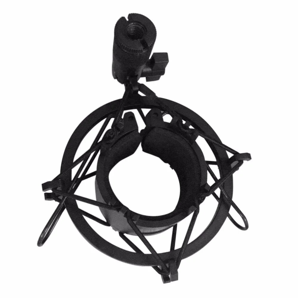 Universal 3KG Bearable Load Mic Microphone Shock Mount Clip Holder Stand Radio Studio Sound Recording Bracket Black Professional
Universal 3KG Bearable Load Mic Microphone Shock Mount Clip Holder Stand Radio Studio Sound Recording Bracket Black Professional