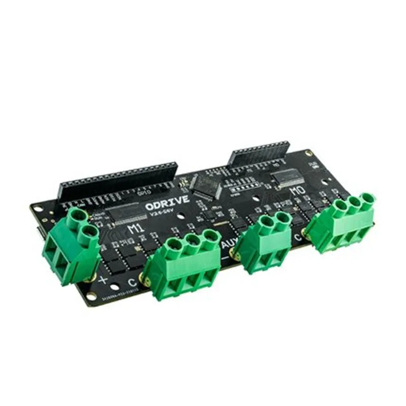 Контроллер ODrive3.6 FOC BLDC AGV с сервоприводом и двойным мотором, макетная плата высокой мощности ODrive 3,6
Контроллер ODrive3.6 FOC BLDC AGV с сервоприводом и двойным мотором, макетная плата высокой мощности ODrive 3,6