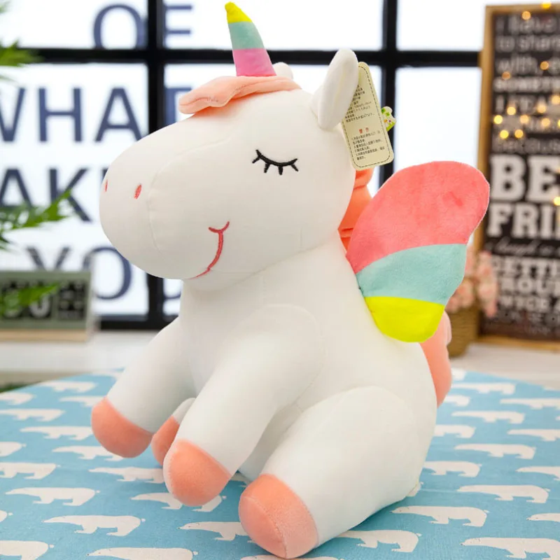 NEW 25CM New Soft Cute Rainbow Style Unicorn Toy Plush Toys Animals Horse Children Toys Baby Dolls Birthday Gifts Toy
NEW 25CM New Soft Cute Rainbow Style Unicorn Toy Plush Toys Animals Horse Children Toys Baby Dolls Birthday Gifts Toy
