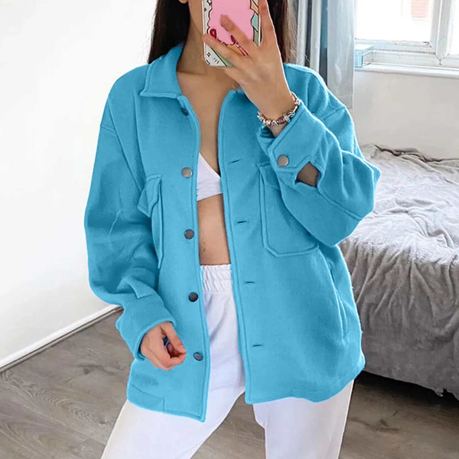 Fashion Womens Ladies Solid Colors Long Sleeve Hooded Tailored Coat Winter Jacket Button Turndown Collar Overcoat Outwear#g3
Fashion Womens Ladies Solid Colors Long Sleeve Hooded Tailored Coat Winter Jacket Button Turndown Collar Overcoat Outwear#g3