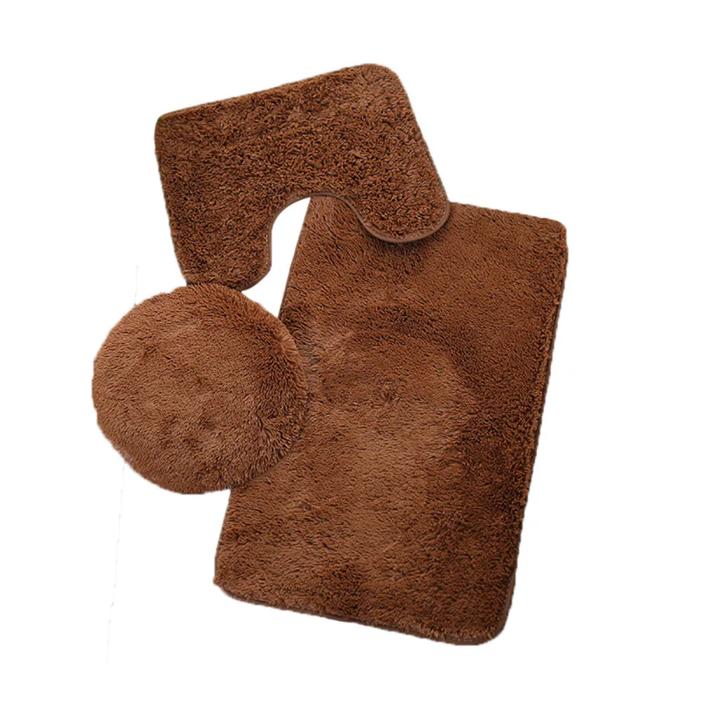 3 Piece Bathroom Anti-slip Mat Set Toilet Carpet Flannel Non-slip Shower Coussin Set Household Toilet Lid Shower Carpet Floor
3 Piece Bathroom Anti-slip Mat Set Toilet Carpet Flannel Non-slip Shower Coussin Set Household Toilet Lid Shower Carpet Floor