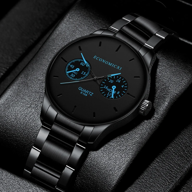 Uhren Blau Pointer Casual Mode Edelstahl Band Uhr Geschenk Business Armbanduhr Relogio Masculino
Uhren Blau Pointer Casual Mode Edelstahl Band Uhr Geschenk Business Armbanduhr Relogio Masculino