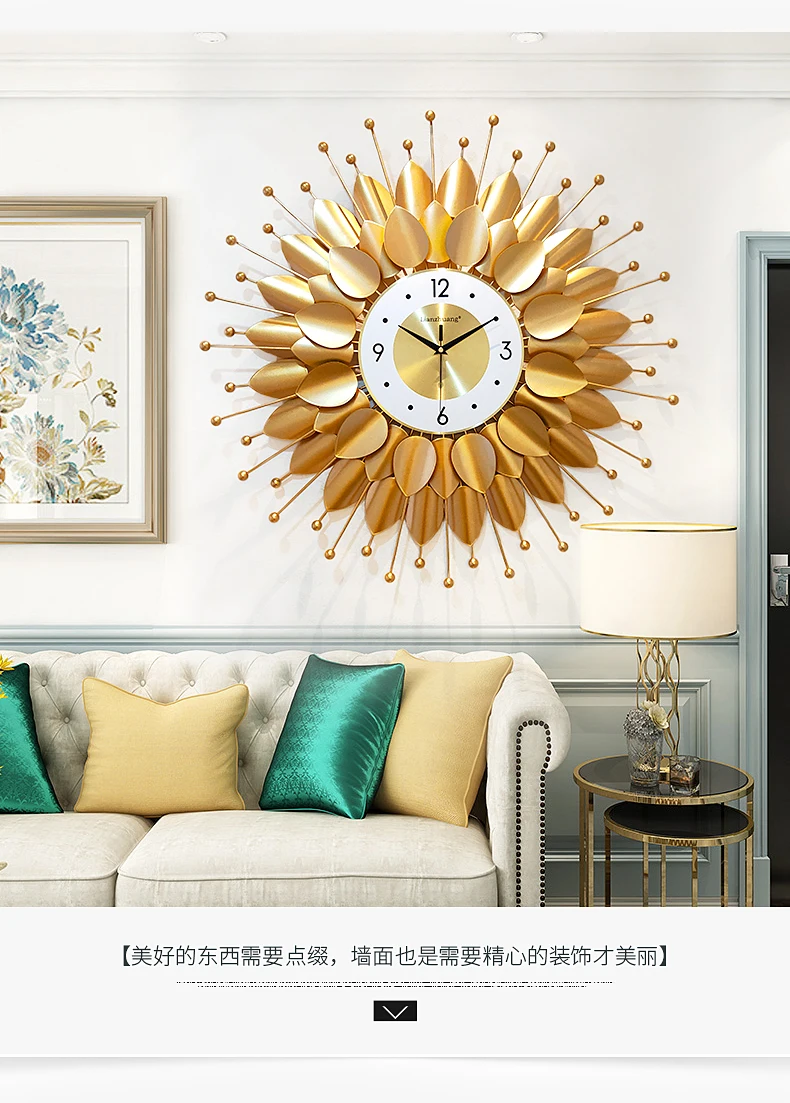 Art Aesthetic Wall Clock Nordic Design Quarz Silent Digital Wall Clock Arge Creative Klokken Wandklokken Home Decoration 50WC
Art Aesthetic Wall Clock Nordic Design Quarz Silent Digital Wall Clock Arge Creative Klokken Wandklokken Home Decoration 50WC