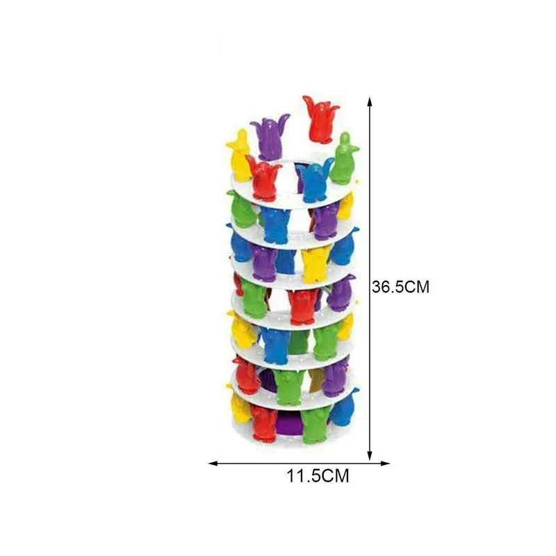 Intellectual Parent-child Interactive Table Game Penguin Tower Collapse Balance Game Toy For Children Party Family Funny Games
Intellectual Parent-child Interactive Table Game Penguin Tower Collapse Balance Game Toy For Children Party Family Funny Games
