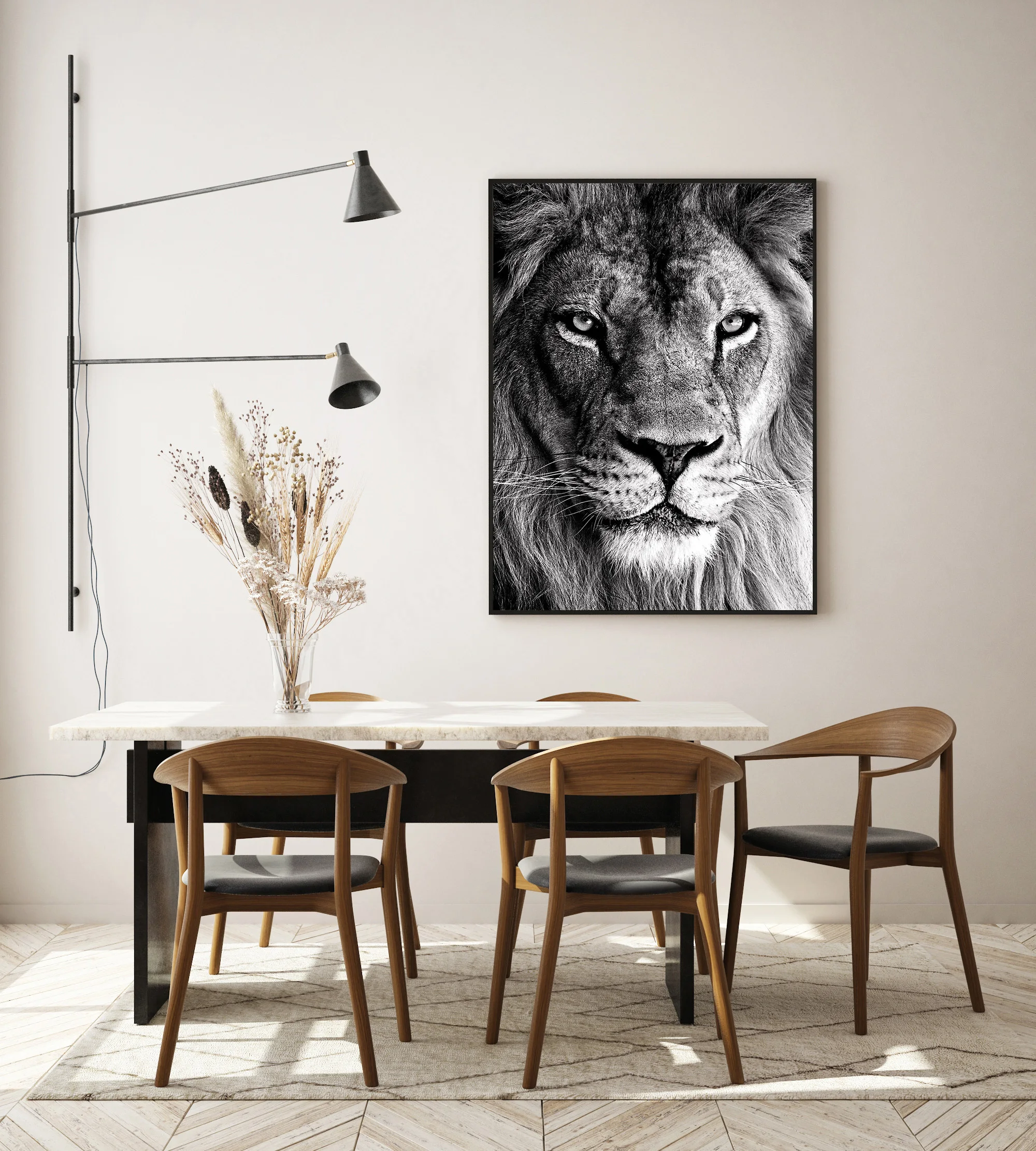 Canvas HD Printed Painting Poster Wall Art Wild Lion Face Poster Animal Picture Modular Modern For Home Decor Living Room Framed
Canvas HD Printed Painting Poster Wall Art Wild Lion Face Poster Animal Picture Modular Modern For Home Decor Living Room Framed
