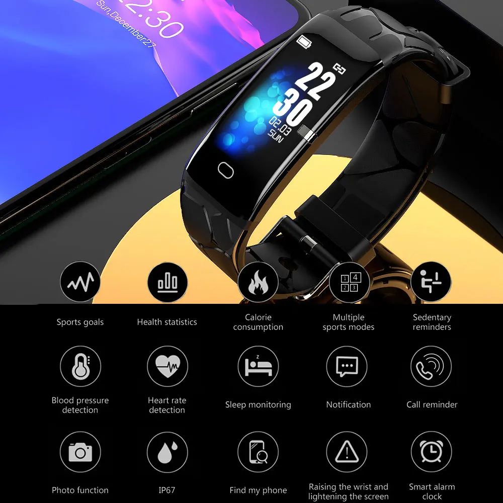 Smart Watch Women Heart Rate Blood Pressure Woman Smartwatch Bracelet Sleep Monitor Bluetooth Sport Intelligent Watches Ladies
Smart Watch Women Heart Rate Blood Pressure Woman Smartwatch Bracelet Sleep Monitor Bluetooth Sport Intelligent Watches Ladies