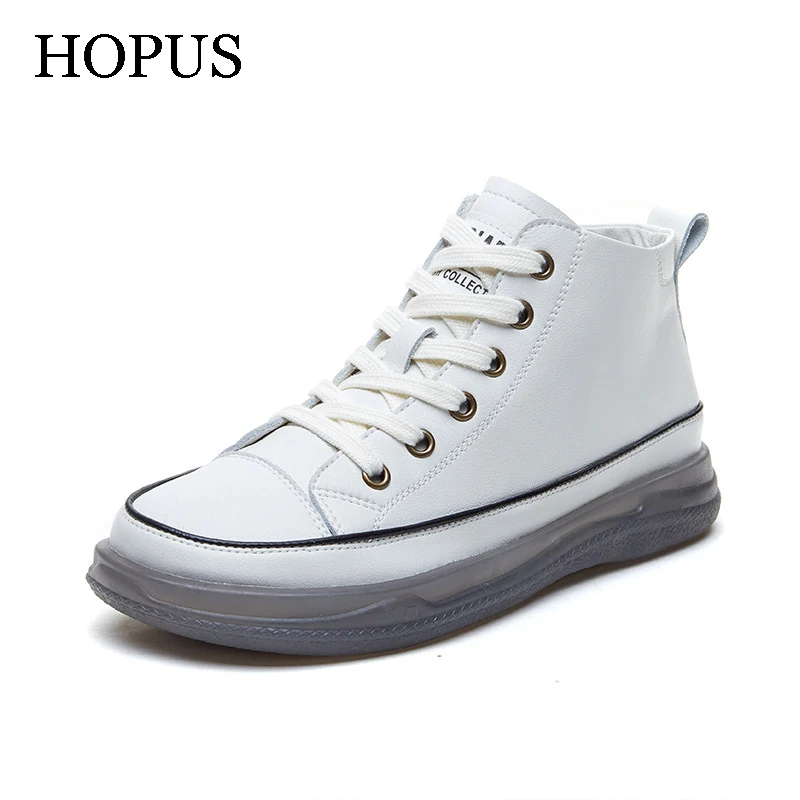 Women's Sneakers New Fashion Soft Breathable Genuine Leather Ankle Boots Female Solid Color Autumn Plush Casual High-top Shoes
Women's Sneakers New Fashion Soft Breathable Genuine Leather Ankle Boots Female Solid Color Autumn Plush Casual High-top Shoes