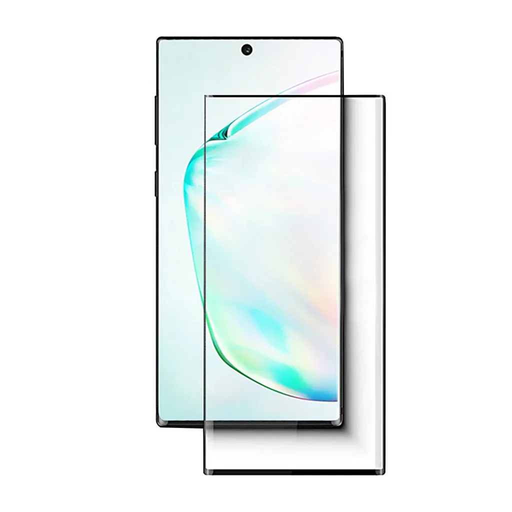 Ouhaobin 4PC HD Закаленное стекло пленка для Samsung Galaxy Note 10 + Plus 6 8 дюймов мобильный