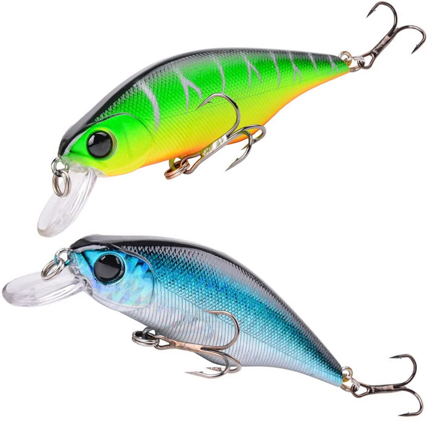 

10PCS Minnow Fishing Lures 9cm 11g Hard Bait Wobbler Jig Bait Lure Crankbait Carp Striped Bass Pesca Fishing Tackle SwimBait