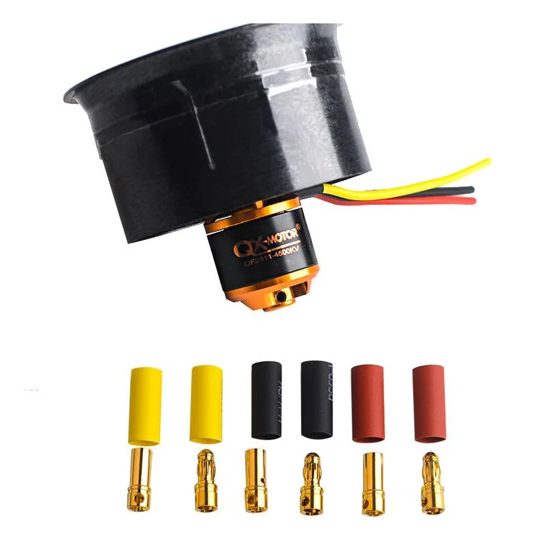 70 мм канальный вентилятор + 3000kv мотор spindle-4mm/64mm 4500kv двигатель/90 круглый 1750KV (для