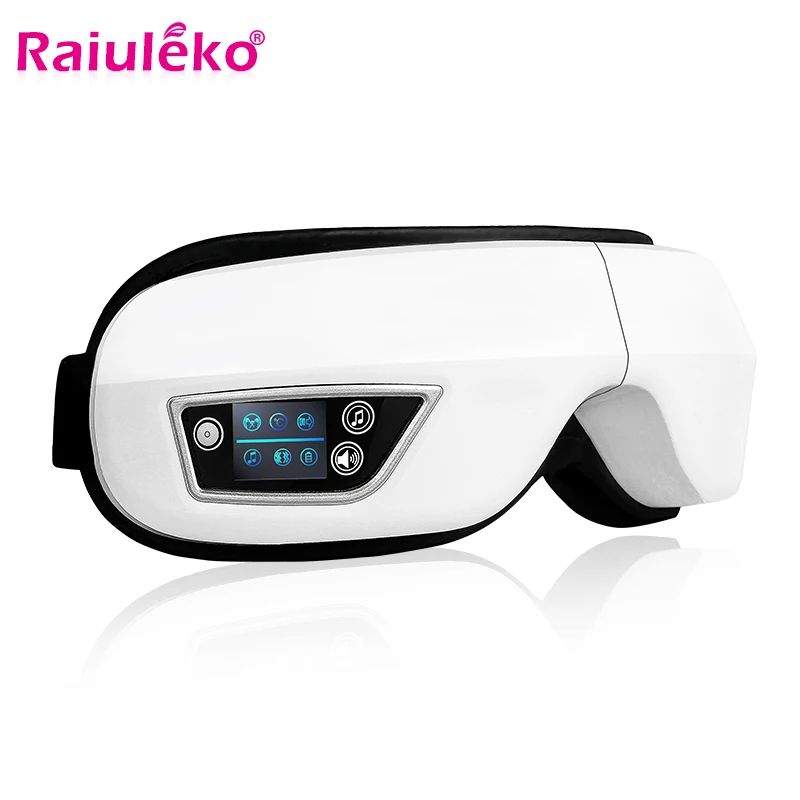 

Vibration Eye Massager Bluetooth Electric Eye Care Massager Wrinkle Fatigue Relieve Infrared Air Compression Therapy Massage