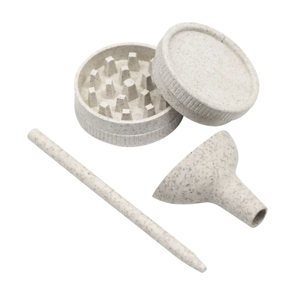 HONEYPUFF Smoke Kit Eco Biodegradable Hemp Grinder + Rolling Cone Small Funnel + King Size Rolling Papers Tools
HONEYPUFF Smoke Kit Eco Biodegradable Hemp Grinder + Rolling Cone Small Funnel + King Size Rolling Papers Tools