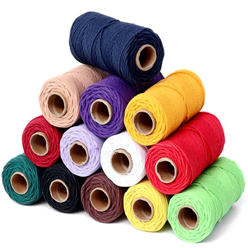 3MM 100 Meters Cotton Cord Colorful Cord Rope Beige Twisted Craft Macrame String DIY Home Textile Wedding Decorative Supply
3MM 100 Meters Cotton Cord Colorful Cord Rope Beige Twisted Craft Macrame String DIY Home Textile Wedding Decorative Supply