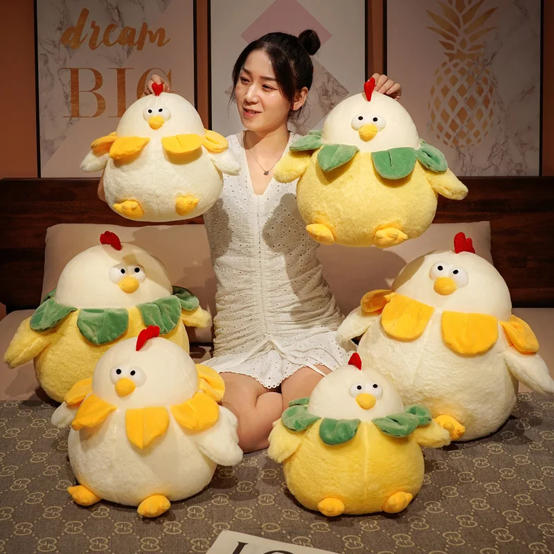New Cartoon Vegetable Chicken Plush Toy Cute Doll Pillow Filling Sofa Decoration Child Girl Birthday Thanksgiving Christmas Gift 
New Cartoon Vegetable Chicken Plush Toy Cute Doll Pillow Filling Sofa Decoration Child Girl Birthday Thanksgiving Christmas Gift