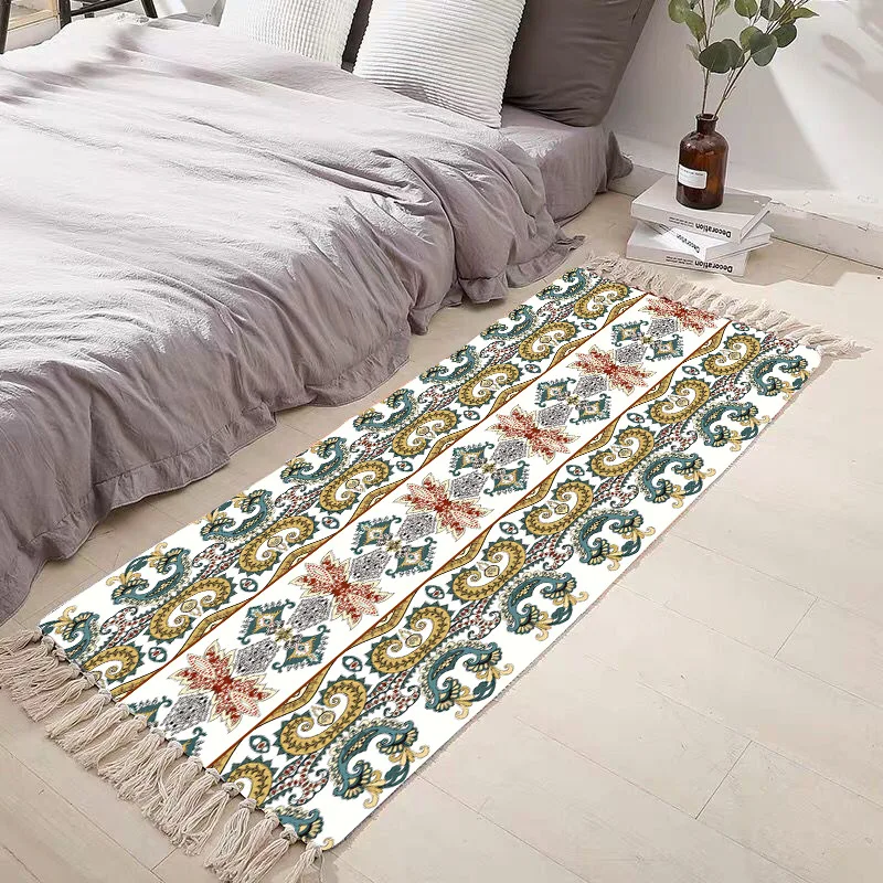 Morocco Exotic Ethnic Style Carpets for Bedroom Home Decor Livling Room Floor Mat Decoration Pile Rug Rectangular Tassel Carpet
Morocco Exotic Ethnic Style Carpets for Bedroom Home Decor Livling Room Floor Mat Decoration Pile Rug Rectangular Tassel Carpet
