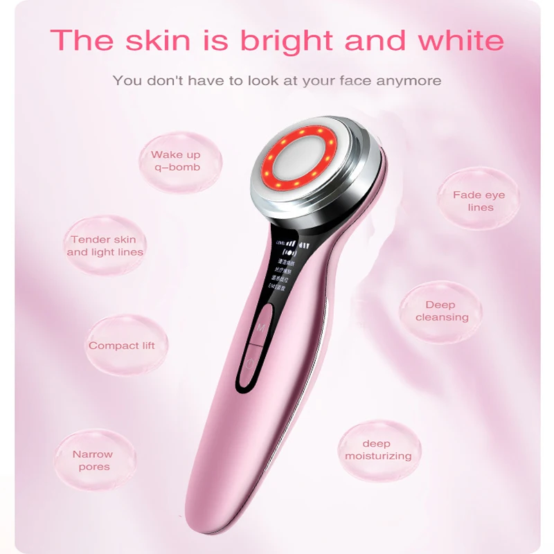 New RF EMS Facial Lifting Firming Beauty Instrument Women Photon Face Tighten Eye Care Tool Essence Absorption Beauty Devices
New RF EMS Facial Lifting Firming Beauty Instrument Women Photon Face Tighten Eye Care Tool Essence Absorption Beauty Devices