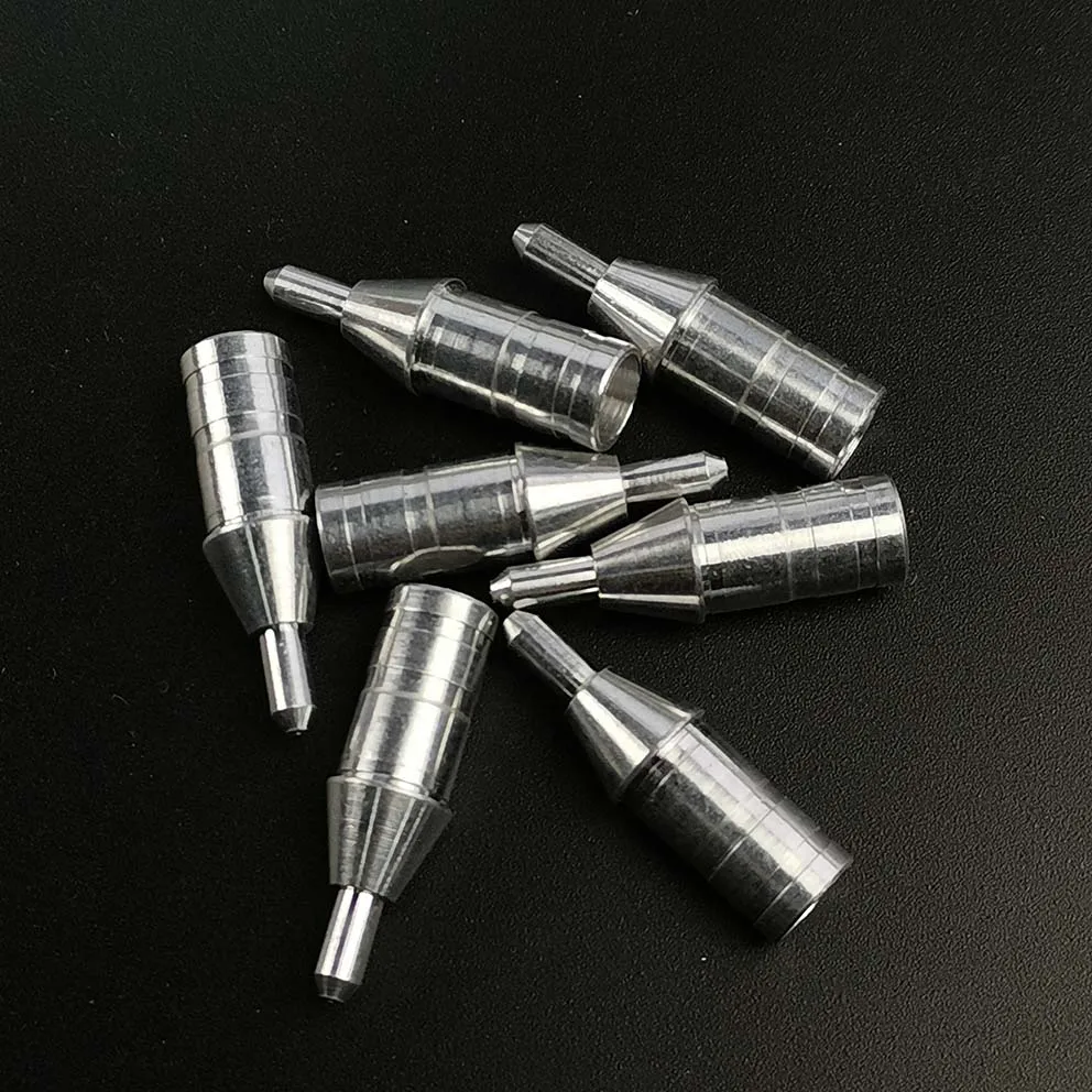 12pcs ID 8.0 mm Aluminum Arrow Nock Pin Aluminum Arrow Nock Adapter For Archery Arrow DIY Hunting 
12pcs ID 8.0 mm Aluminum Arrow Nock Pin Aluminum Arrow Nock Adapter For Archery Arrow DIY Hunting