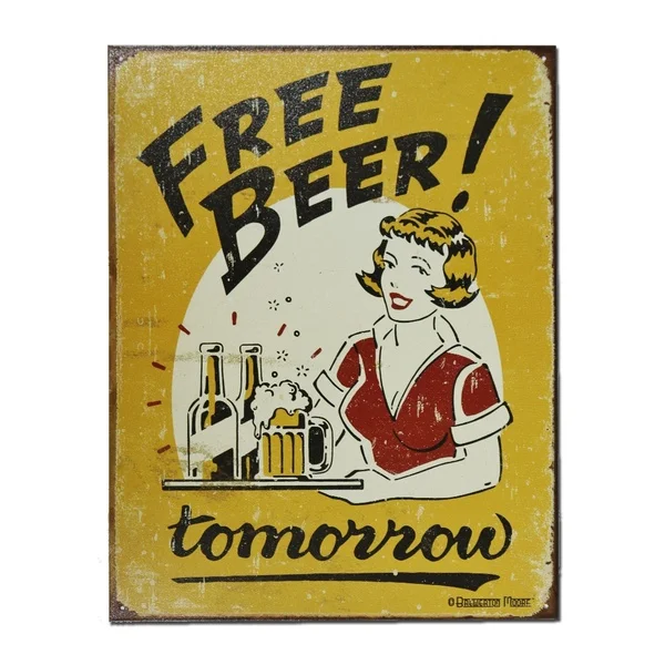 Free Beer Tomorrow Humor Funny Alcohol Liquor Tin Sign Metal Sign Metal Poster Metal Decor Metal Painting Wall Sticker Wall Sign
Free Beer Tomorrow Humor Funny Alcohol Liquor Tin Sign Metal Sign Metal Poster Metal Decor Metal Painting Wall Sticker Wall Sign