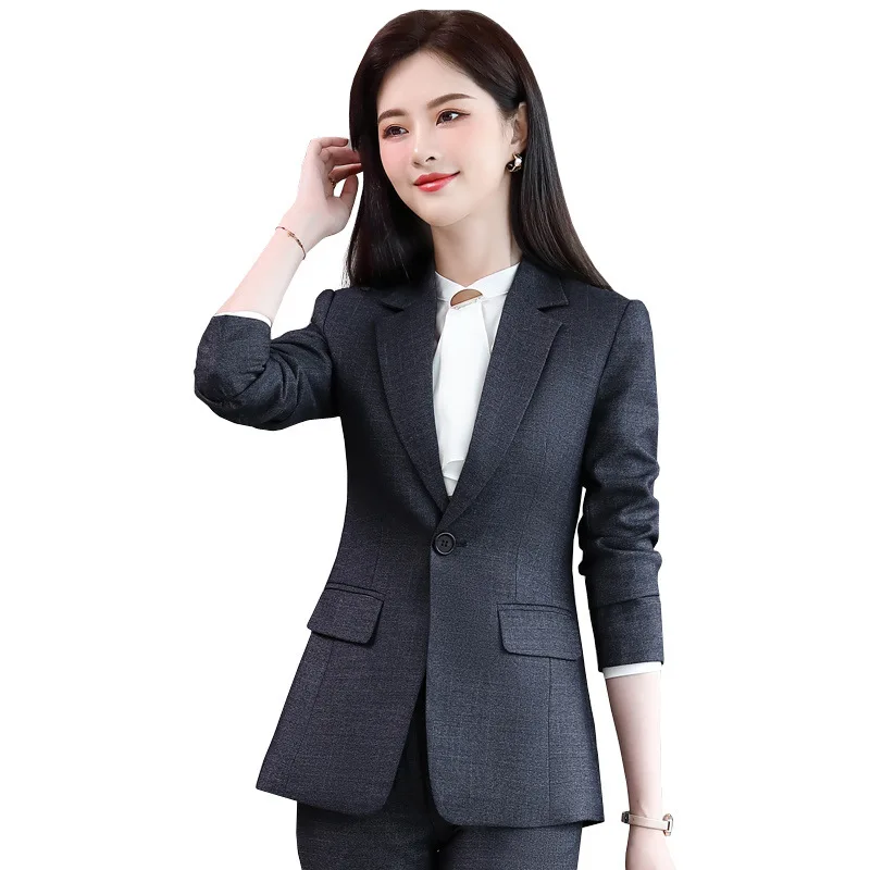 Classic Slim Professional Suit Suit Women's Three Piece Suit Fashion Temperament Simple Formal Sales Manager's Work Clothes
Classic Slim Professional Suit Suit Women's Three Piece Suit Fashion Temperament Simple Formal Sales Manager's Work Clothes