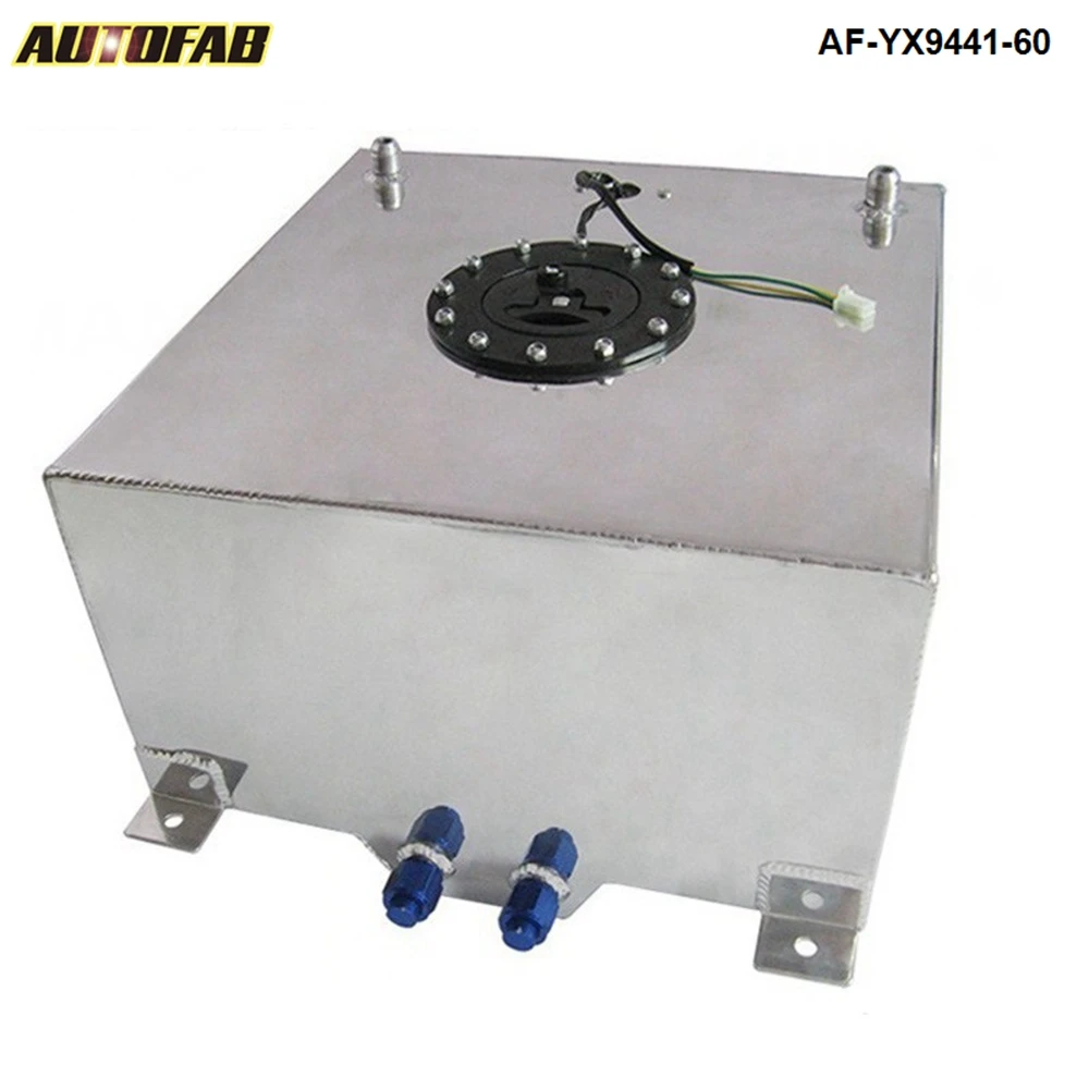 60L POLISHED ALUMINUM RACING/DRIFT/STREET FUEL CELL GAS TANK+LEVEL SENDER AF-YX9441-60
60L POLISHED ALUMINUM RACING/DRIFT/STREET FUEL CELL GAS TANK+LEVEL SENDER AF-YX9441-60