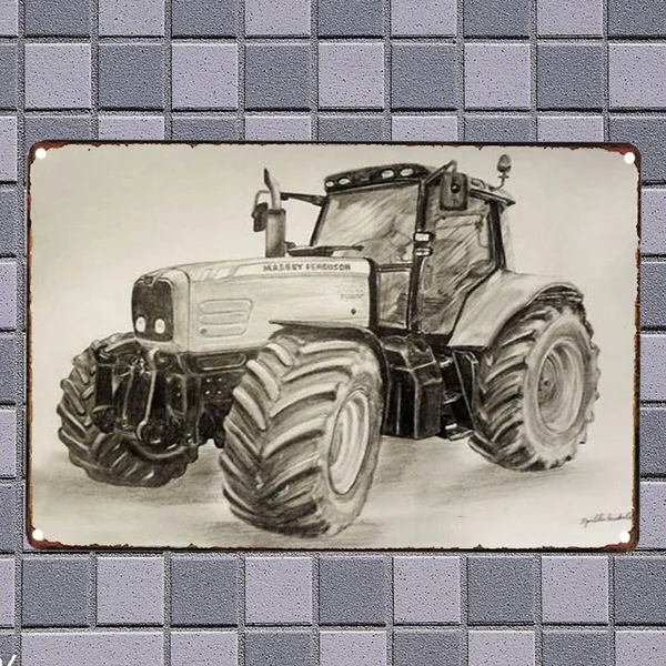 Tractor Tin Fashion Wall Sticker Plaques Posters Retro Design Painting Metal Sign Art Wall
Tractor Tin Fashion Wall Sticker Plaques Posters Retro Design Painting Metal Sign Art Wall