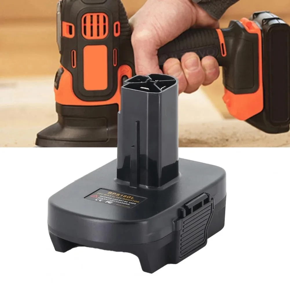 BPS18GL Battery Convert Adapter 20V Lithium To 19.2V Nickel Battery DC 5V 2.1A Power Tool Accessories
BPS18GL Battery Convert Adapter 20V Lithium To 19.2V Nickel Battery DC 5V 2.1A Power Tool Accessories