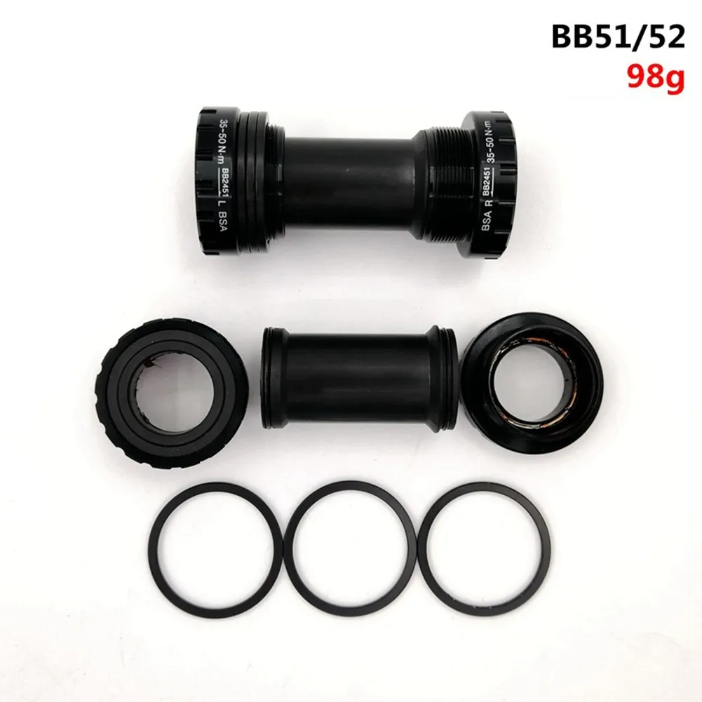 BB51/BB52 Bicycle Bottom Bracket 68-73mm MTB Bike Axis BB Aluminum Crank Axis Cycling Bicycle Components & Parts Accessories
BB51/BB52 Bicycle Bottom Bracket 68-73mm MTB Bike Axis BB Aluminum Crank Axis Cycling Bicycle Components & Parts Accessories